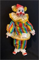 Colorful Clown (has one broken shoe)