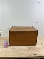 Wood crate/file cabinet