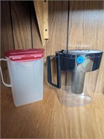 Water filter pitcher and regular pitcher (Office)