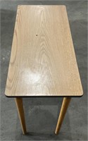 Wood Table Appr 34x15x26 in