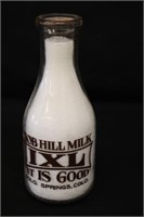 NOB Hill WWII Milk Bottle
