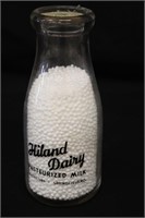 Hiland Dairy WWII Bottle