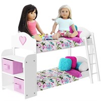 Doll Bunk Bed - Doll Bunk Bed for 18 Inch Dolls