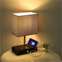Touch Control Lamp  2 USB Ports  1 AC Outlet  Phon