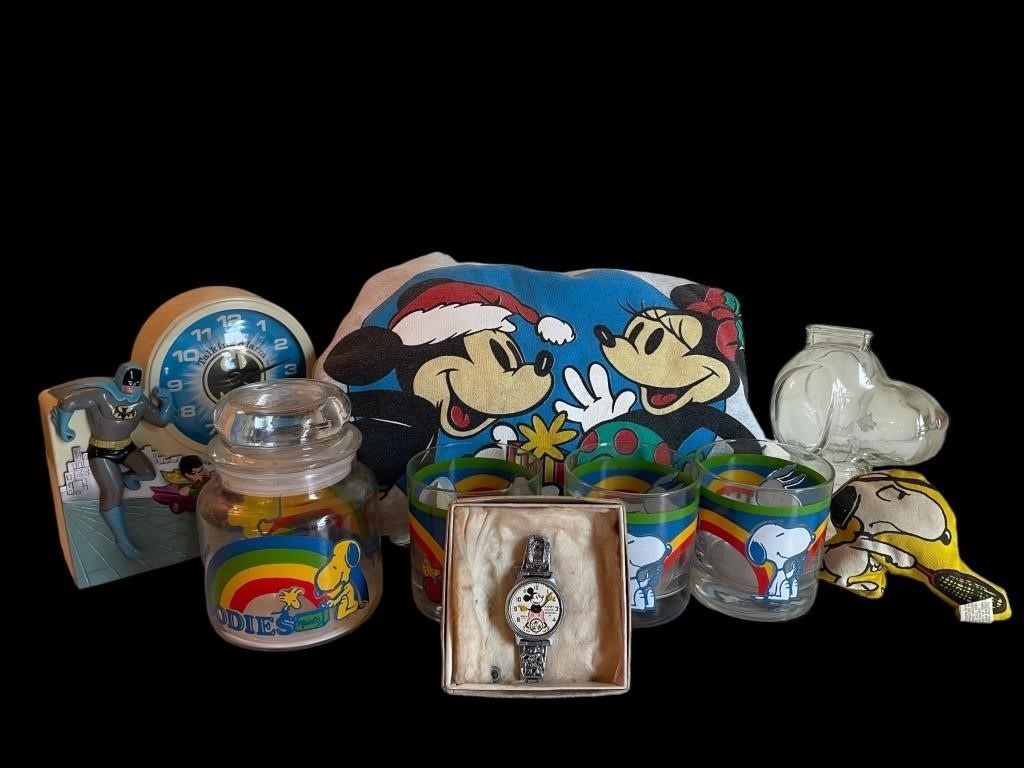 Snoopy and Cartoon Memorabilia