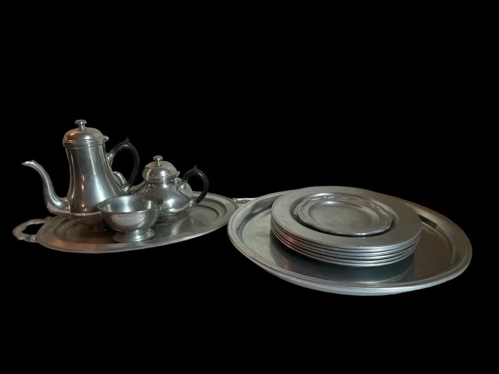 Pewter Serveware