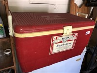 Old School Budweiser Ice Chest Cooler
