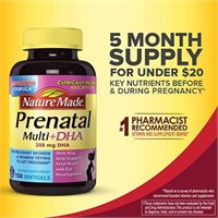 Prenatal Multi + DHA Softgel $26