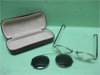 Persol Perscription Glasse With Shades In Case