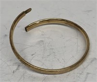Bracelet marked 14 karat 1/20 gold filled