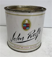 John rofle  pipe tobacco vintage tin