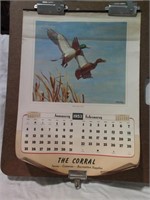 THE CORRAL 1953 CALENDER
