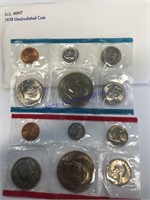 1978 Uncirculated Coin Set