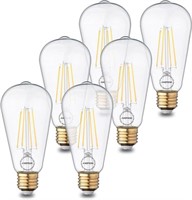 AXOTEXE 60 Watt E26 Edison Light Bulb-6PCS