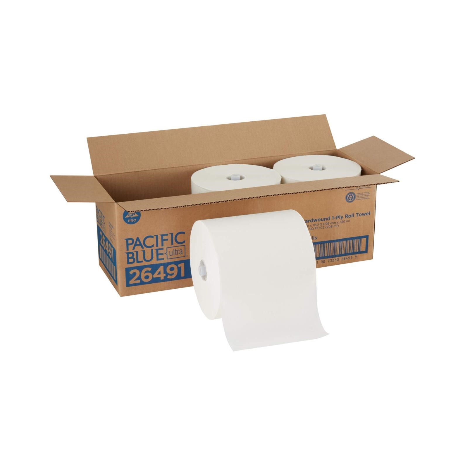Pacific Blue Ultra 8" High-Capacity Recycled Paper