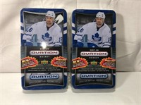 2 - 2007-08 UD Ovation Hockey Card Tin Sets