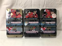 3 - 2008-09 UD Ovation Hockey Card Tin Sets