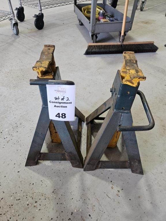 Set of 2 7 Ton Capacity Jack Stands