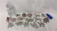 Vintage Aluminum & Plastic Cookie Cutters - 17