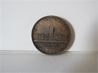 1939 CANADIAN ONE DOLLAR SILVER COIN