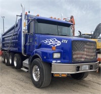 (BC) Volvo Dump Truck, reads 613024.2 miles,