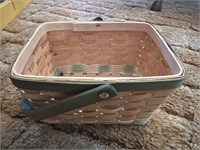 Set of 5 wicker baskets