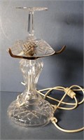 Waterford crystal lamp base