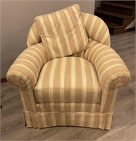 Henredon Striped Chair