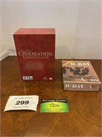 Sid Meir Civilization Chronicles & D-Day Game