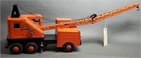 Lumar Contractors Orange Mobile Crane