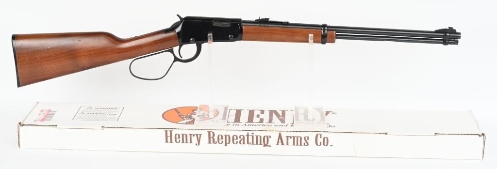 HENRY MODEL H001 LEVER ACTION CARBINE IN .22LR