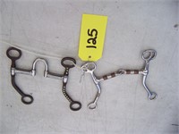 Correction Bit (Spotted), Long Shank Snaffle Bit