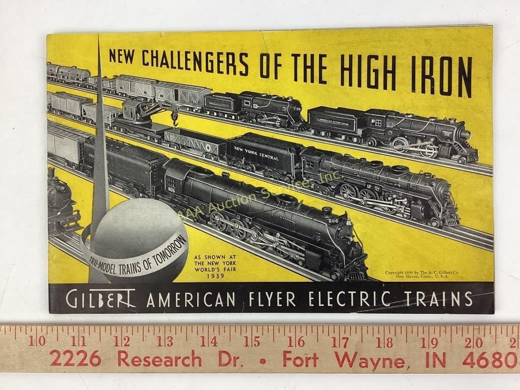 1939 Gilbert American Flyer Electric Trains