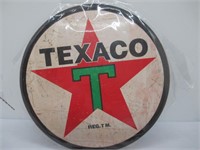 NEW TEXACO GASOLINE SIGN - ROUND