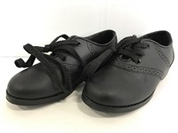 Smart fit youth size 12 black dress shoes