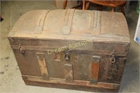 Antique Steamer Trunk from 1940s