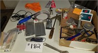 Flat with Acid Shop Brushes, Wrenches,