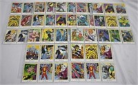 121 DC Stars comic collector cards