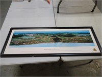 41.5" x 15.5" Whistling Straits Golf Course