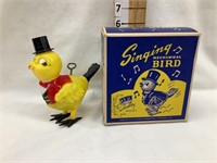 “Singing Mechanical Bird” Toy w/ Original Box,