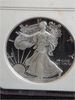 2007 W SILVER EAGLE EARLY RELEASES PROOF