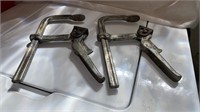 Pair of Wilton sliding bar. “F” clamps