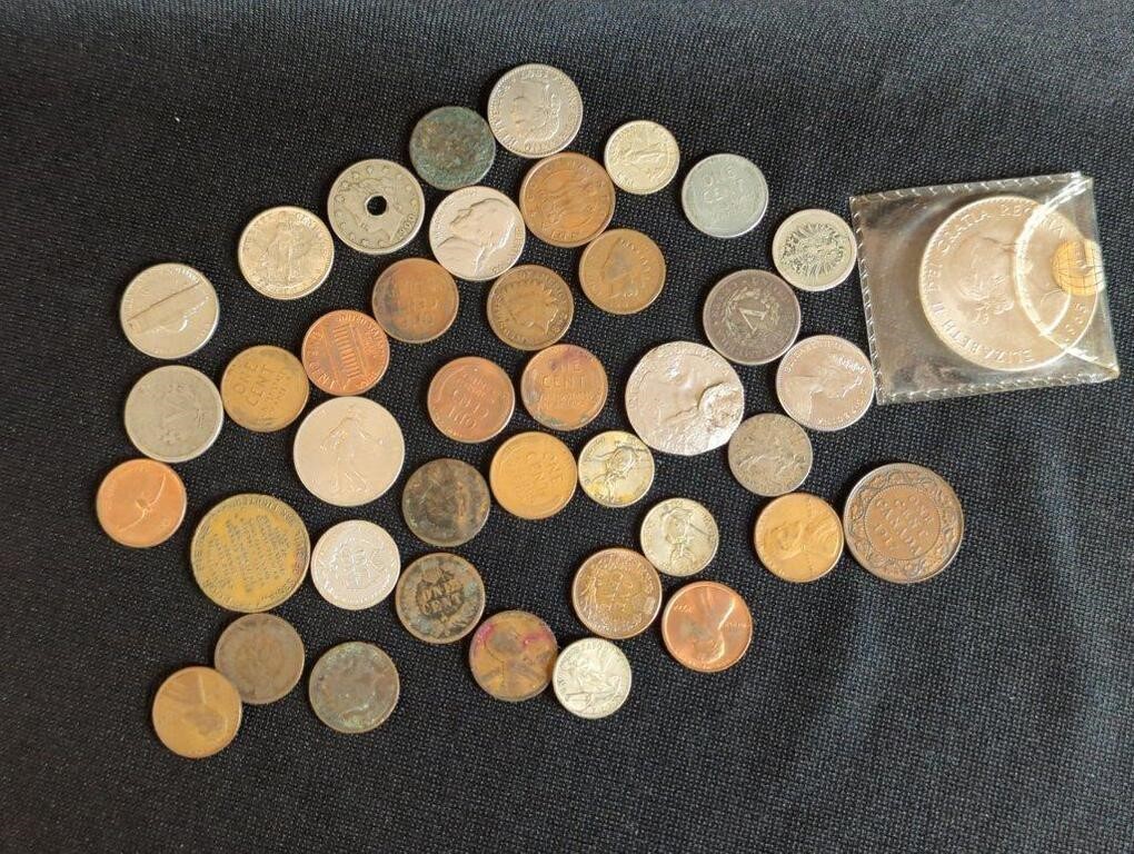 FOREIGN & U.S. COINS