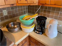 Bowl, Tupperware, Coffee Maker, Coffee Pot