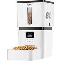 Automatic Dog Feeder Easy Setup - 8L/33 Cups