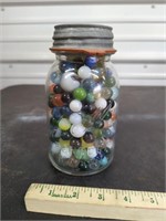Jar marbles