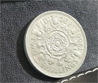 1966 Two Shillings Elizabeth II