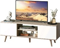 WLIVE, TV Stand for 55-60" TV, Boho Entertainment