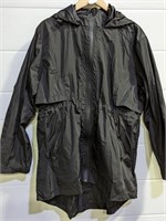 WM XXL BLACK RAINCOAT