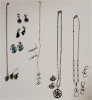 Assorted Earrings, Necklaces, & Jewelry Sets